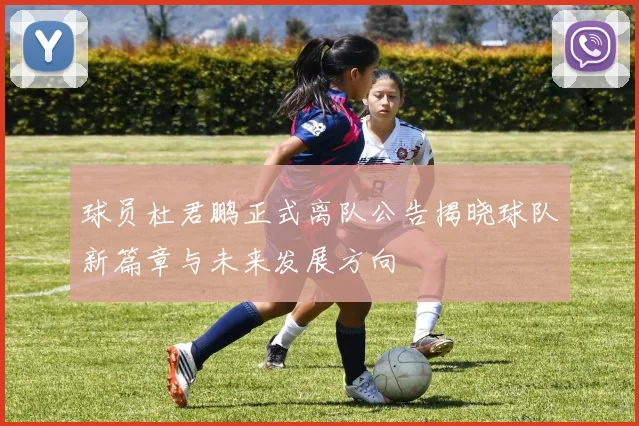 球员杜君鹏正式离队公告揭晓球队新篇章与未来发展方向